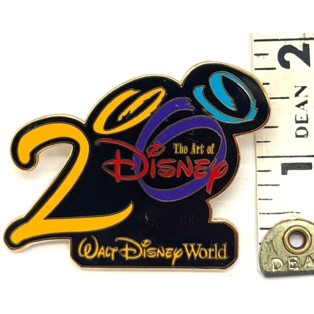 Walt Disney World Millennium Celebration Pin 2000 The Art of Disney Large